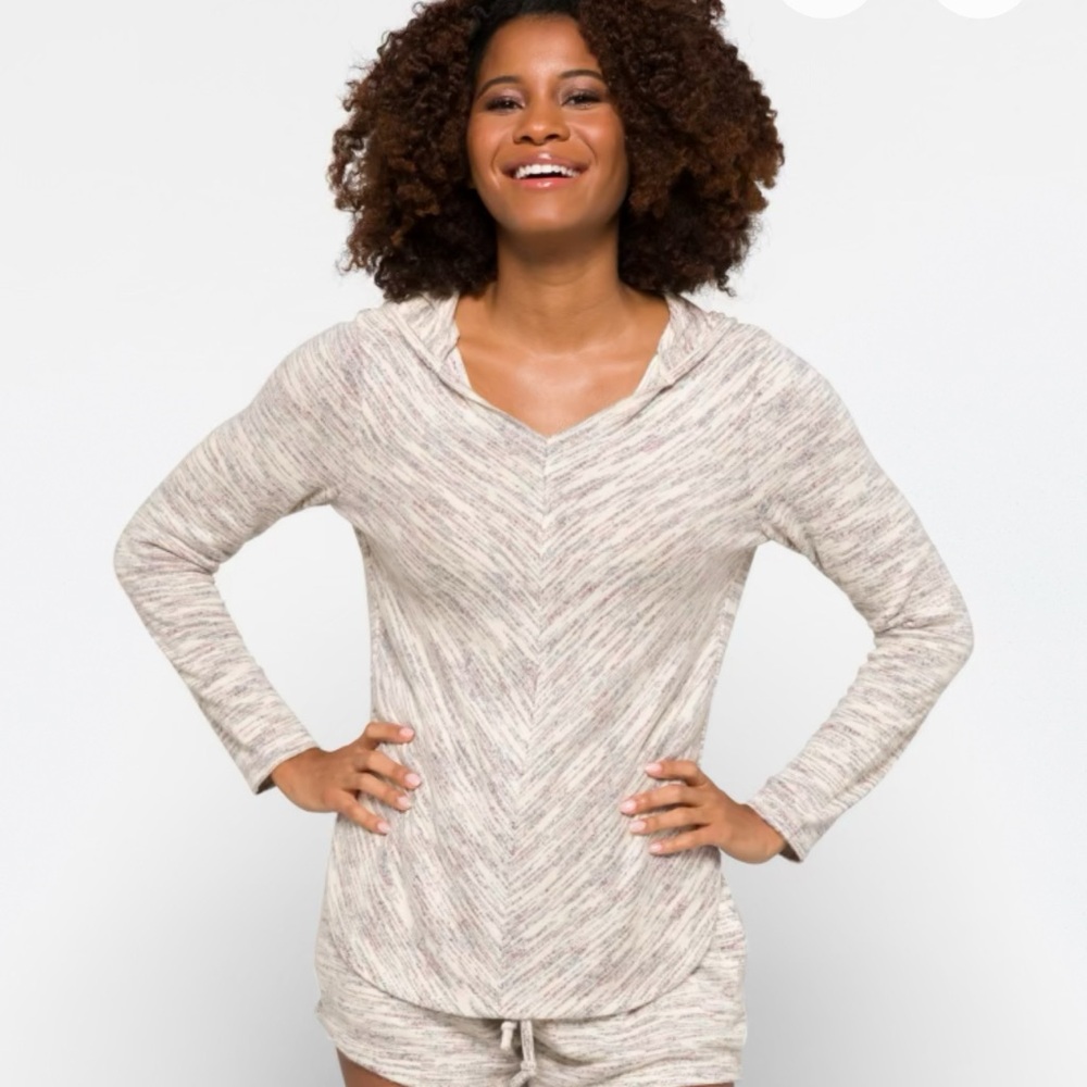 Bobeau Heather Gray Lounge Set